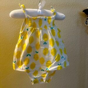 Carter's 6M Onesie Lemons